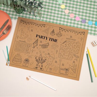 Children's Activity & Colouring - A4 Pack of 8