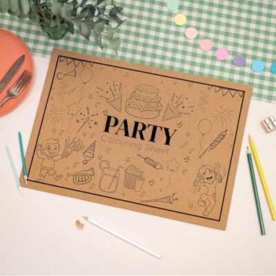 Children's Activity & Colouring - A4 Pack of 8