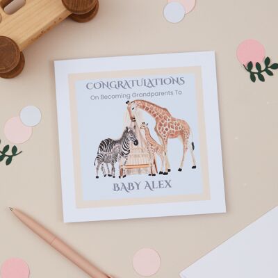 New Grandparents Congratulations Card