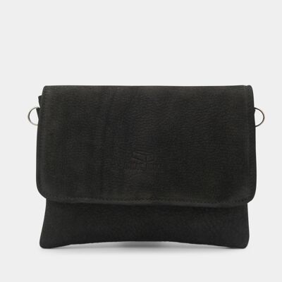 Bolsa con solapa de nobuk: segunda opción