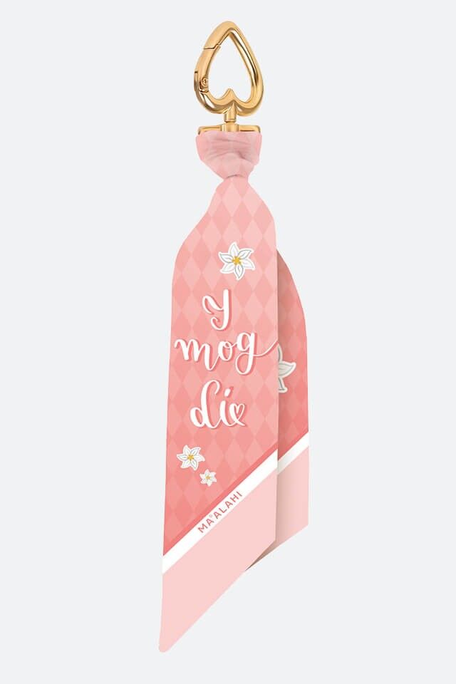 Taschenanhänger Edelweiss-Rose