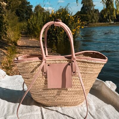 Panier artisanal à bandoulière – Prêt pour le voyage