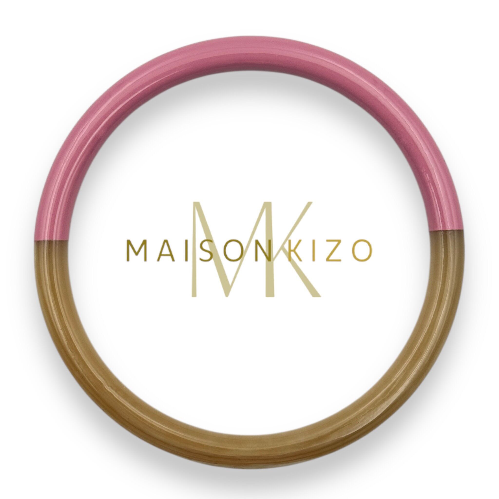 Bracciale in corno di bufalo laccato C21