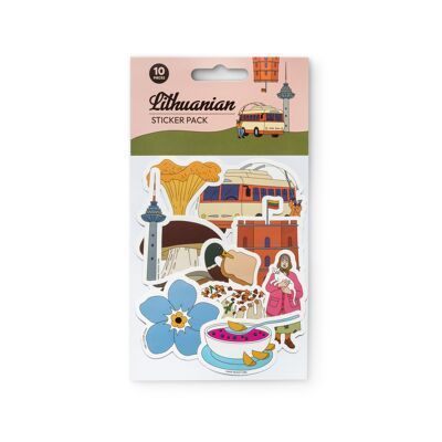 Sticker Pack "Lithuanian"