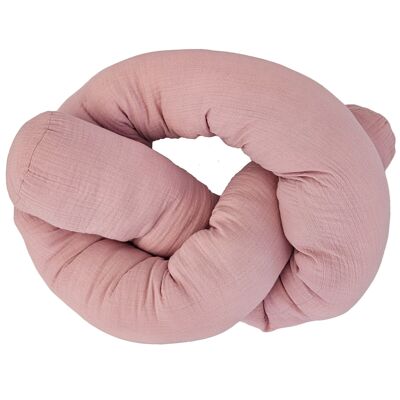 Serpent du sommeil mauve pâle 195 cm de long