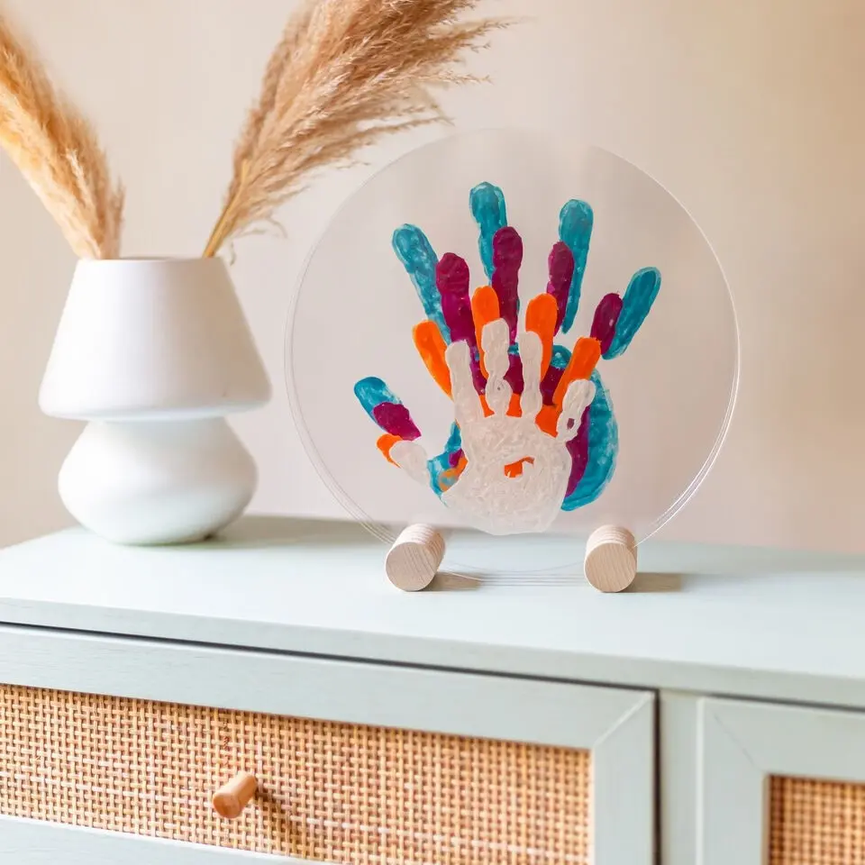 Buy wholesale Handprint Kit for 4 - Round Holders - Pearlescent Color ...
