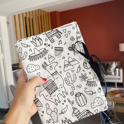 Washable coloring book (and markers)