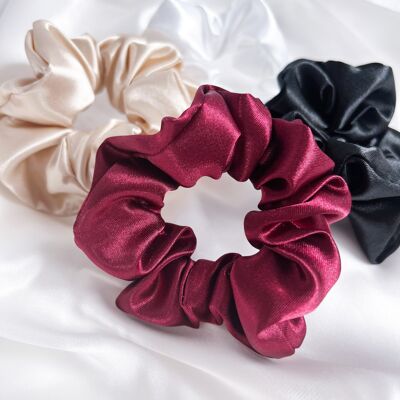 Satin scrunchie