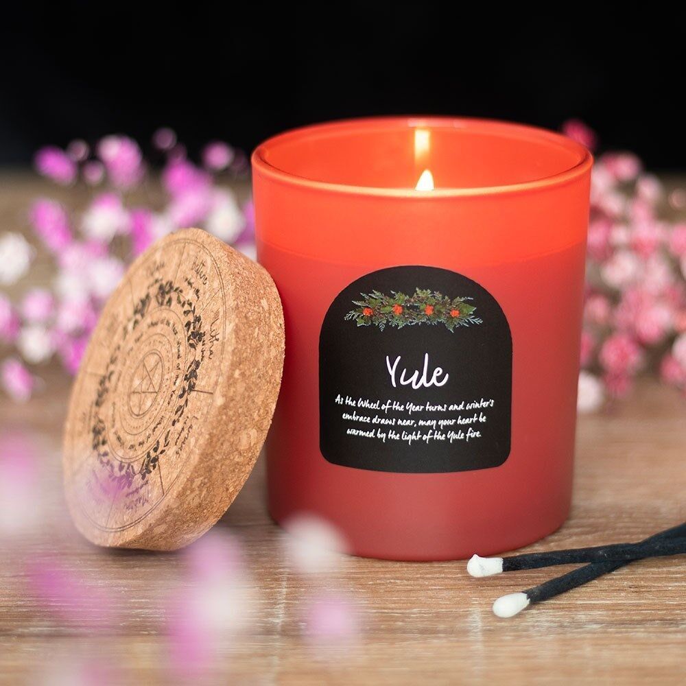 Candela Yule Wintergreen Ruota dell'Anno