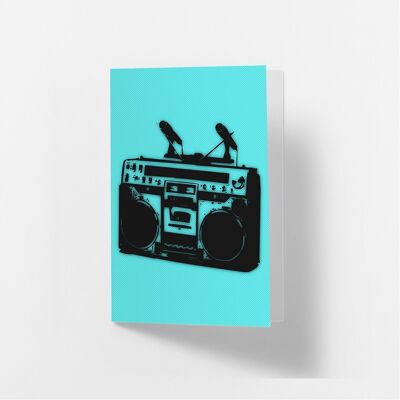 Ghetto '86- Greetings Card 2