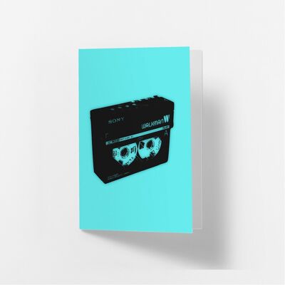 Walkman - Greetings Card 2