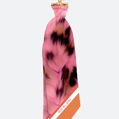 Bag charm Leo-Pink