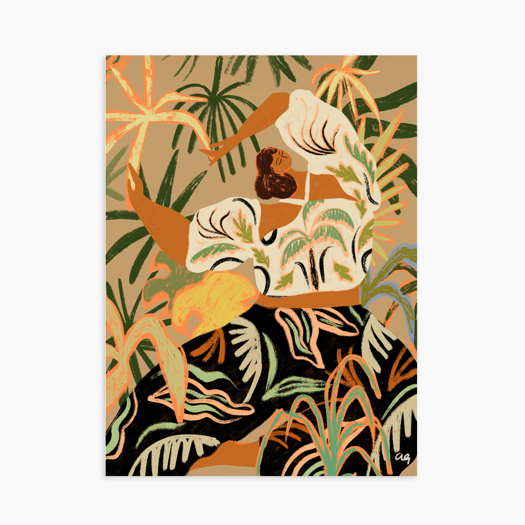 POSTER 30X40 CM - Naturumarmung