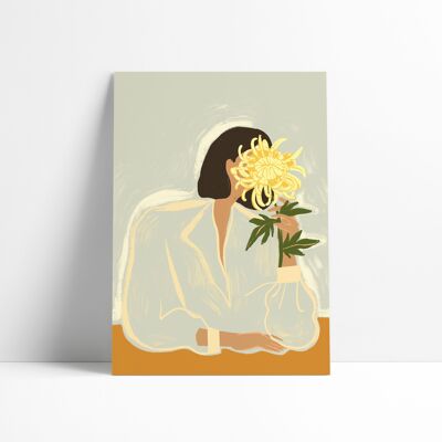 POSTER 30X40 CM - The Crysanthemum