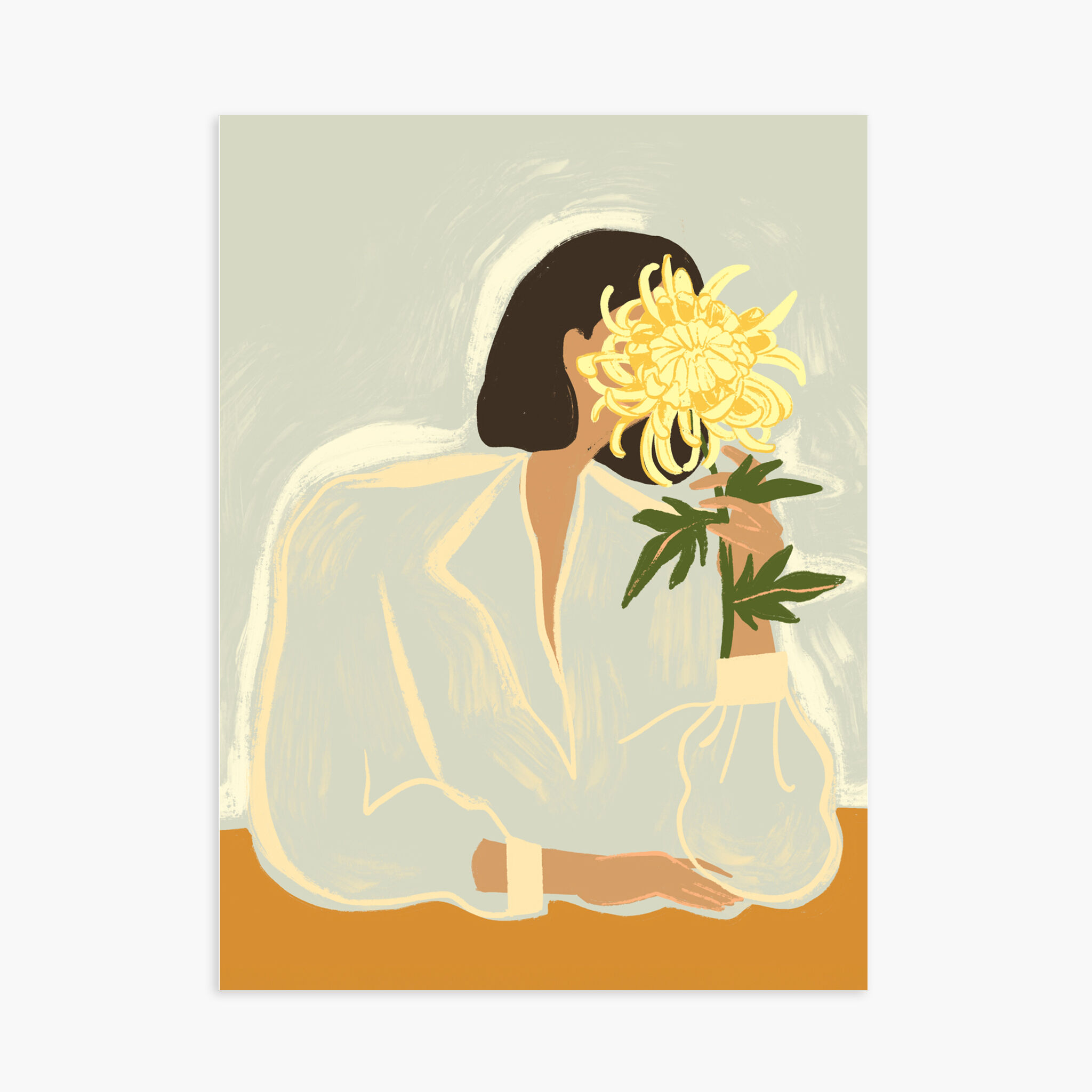 POSTER 30X40 CM - Die Chrysantheme