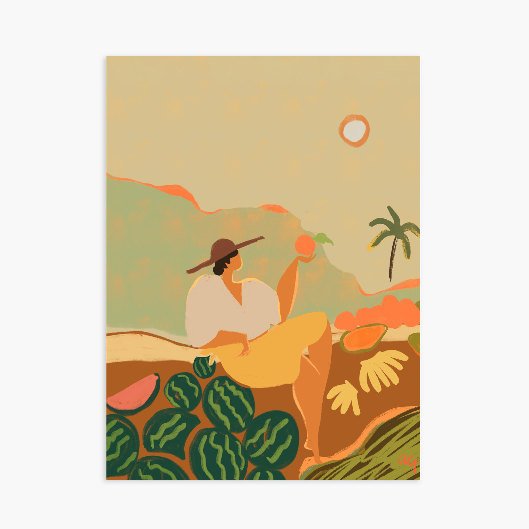 POSTER 30X40 CM - Danke Bauer