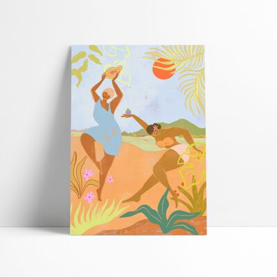 AFFICHE 30X40 CM - Island Fever