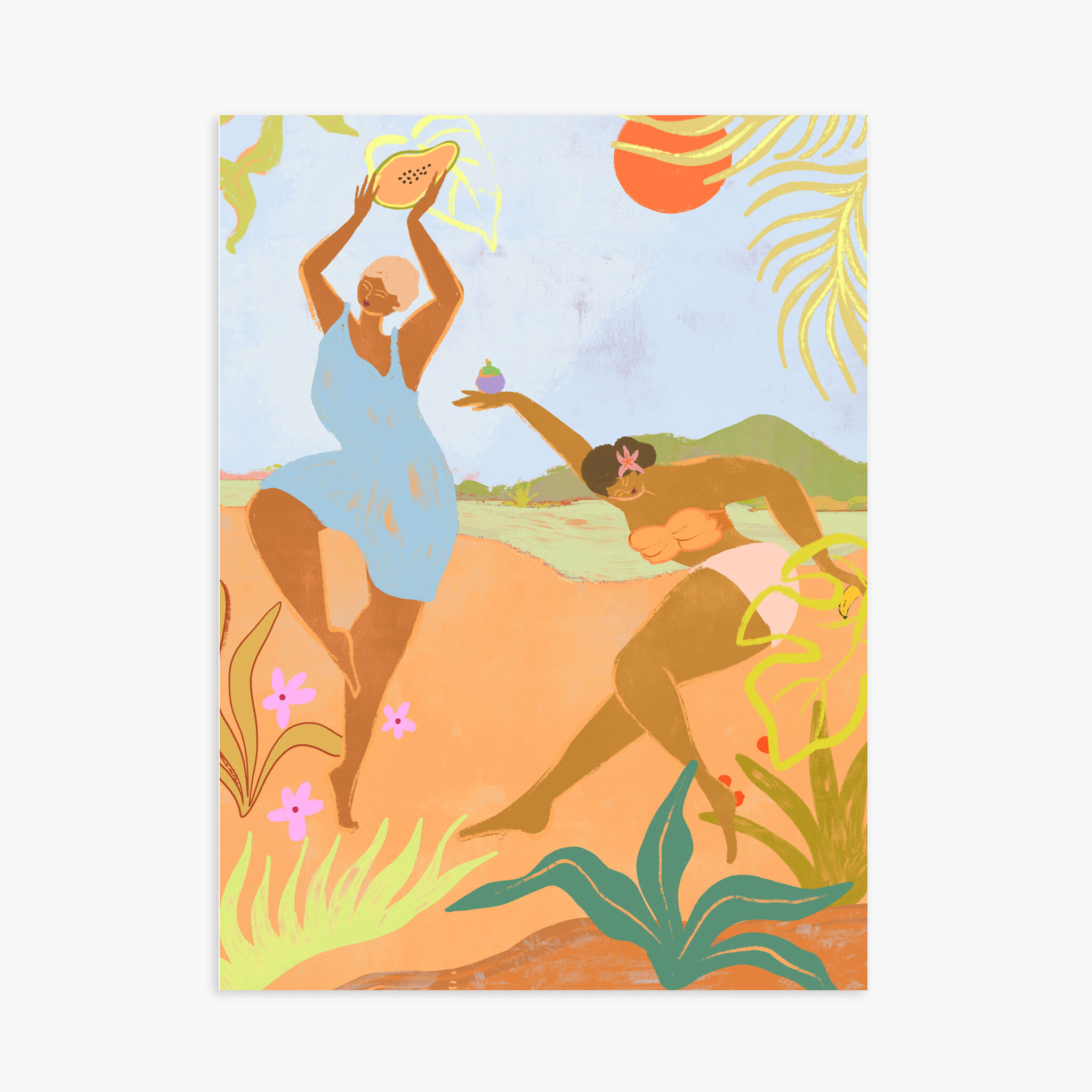 POSTER 30X40 CM - Inselfieber