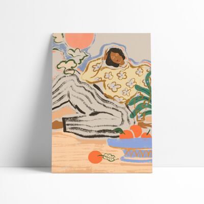 POSTER 30X40 CM - Lazy Days