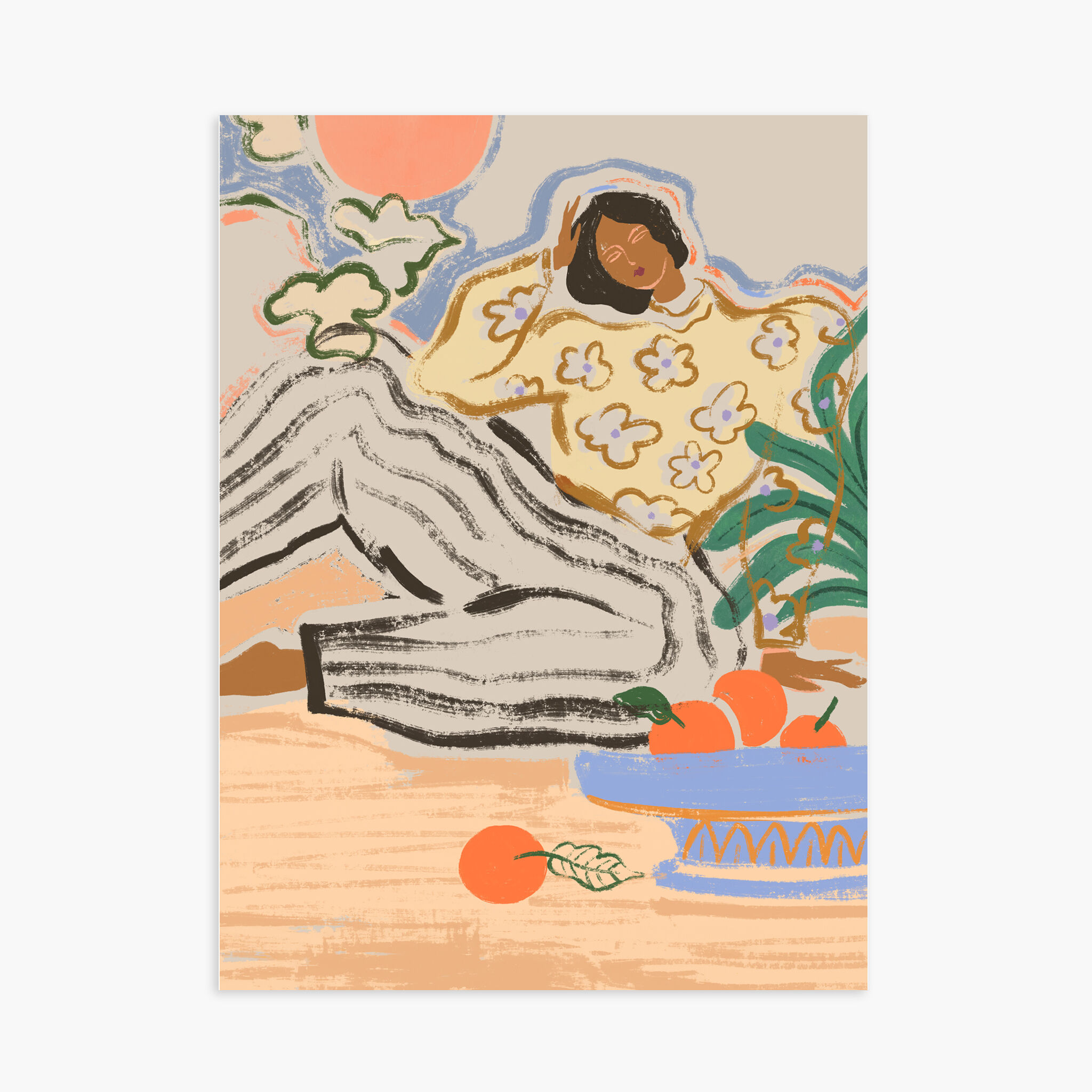 POSTER 30X40 CM - Faule Tage