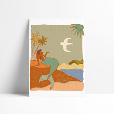 POSTER 30X40 CM - Mermaid
