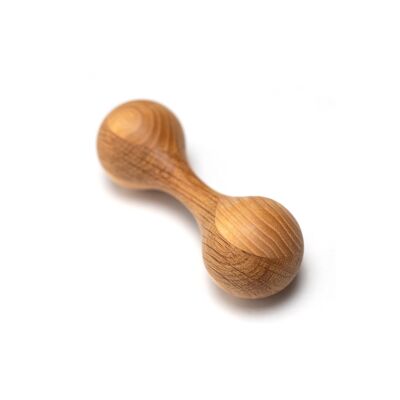Wooden rattle - Maple & Oak