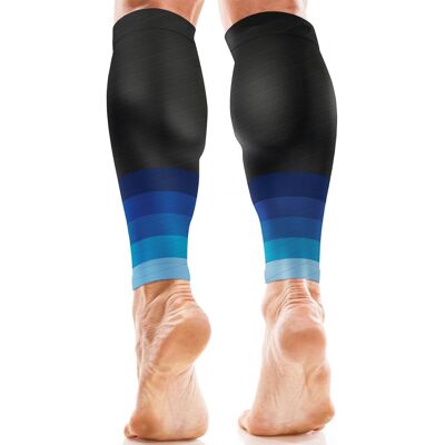 Calf Support Compression Sleeves for Shin Splints (20-30 mmHg / Class 2) (Pair)