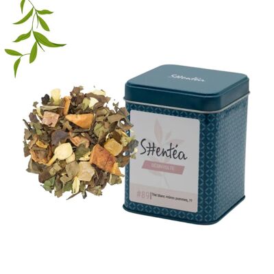 White tea with apples and papaya - DÉSINVOLTE - 80g