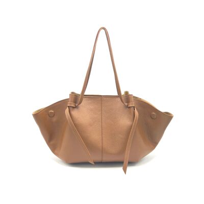 Borsa shopping in vera pelle, Made in Italy, art.112615