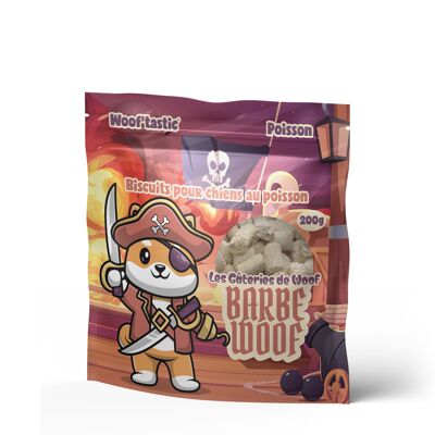 Barbe Woof – Premios de pescado para perros | Sin cereales