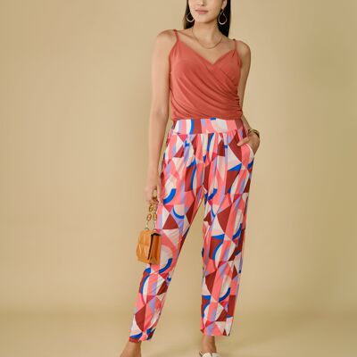 Pantaloni larghi stampati Vassy - Caroussel