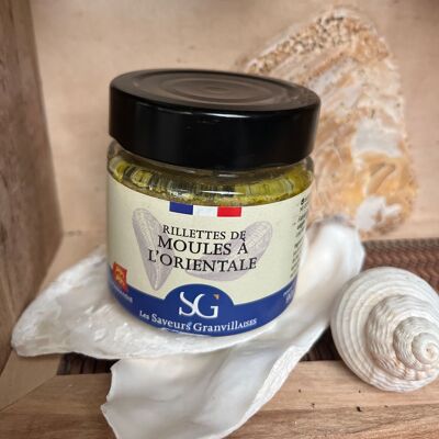 Rillettes de mejillones al estilo oriental, 90 gr