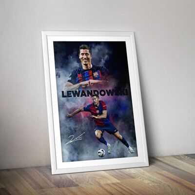 Robert Lewandowski football poster - Football poster