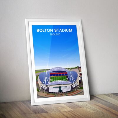Affiche stade BOLTON Stadium - The Toughsheet Community Stadium