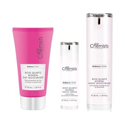Rose Quartz Mineral Moisturizing Collection Set