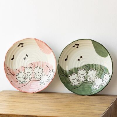 Minoyaki deep plate