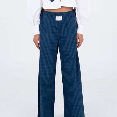 Twilight Blue Tartan Pants