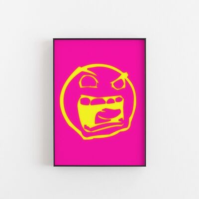 Arrrgh- Wall Art Print-A4 2