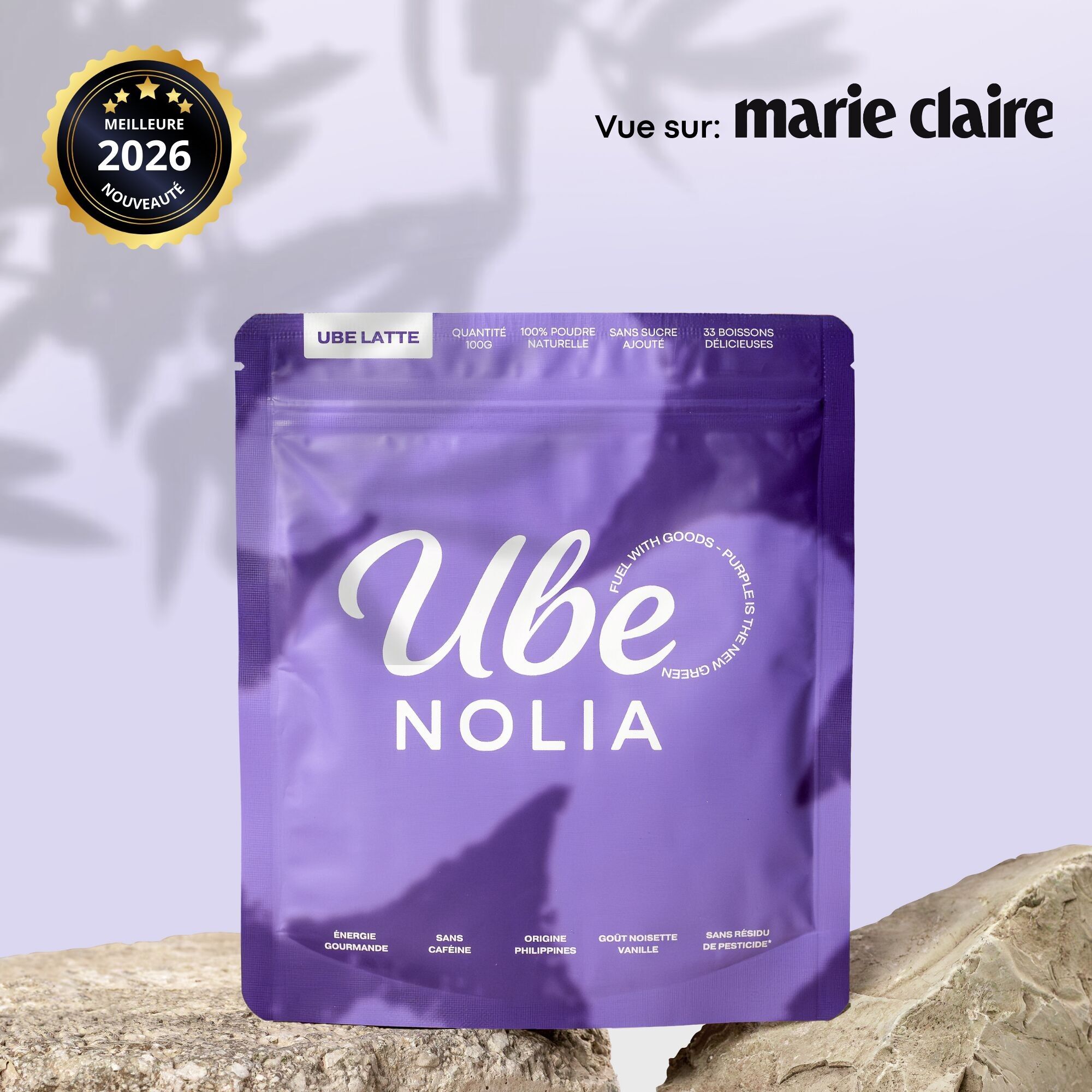 Poudre Ubé Latte Premium des Philippines - 100g