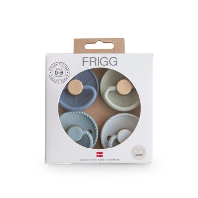 Ciuccio FRIGG confezione da 4, Skyline Serenity