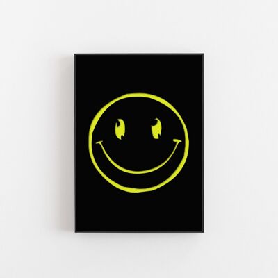 Smile Summer of Love - Wall Art Print-A5 1