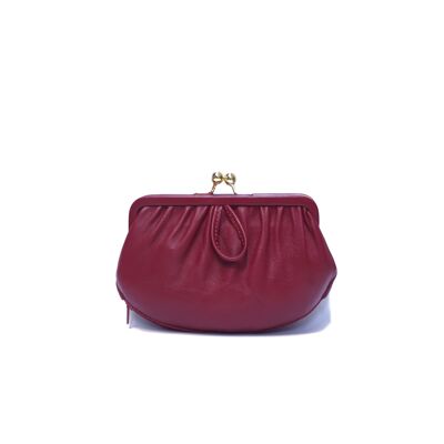 51432 retro leather purse