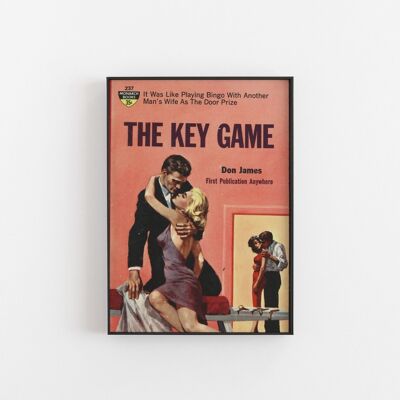 The Key Game - Wall Art Print-A5