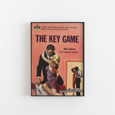 The Key Game - Wall Art Print-A4