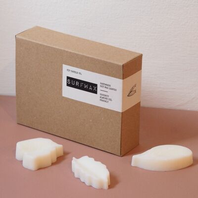 Surfwax Wax Leaf Melts - Coconut, Almond & Vanilla