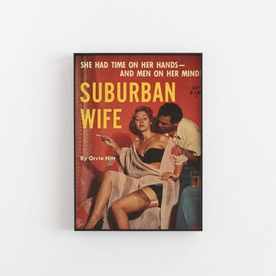 Suburban Wife - Wall Art Print-A5
