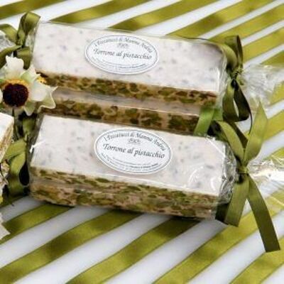 Barra torrone ai pistacchi