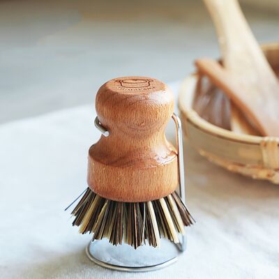 Shimoyama natural fiber pan brush