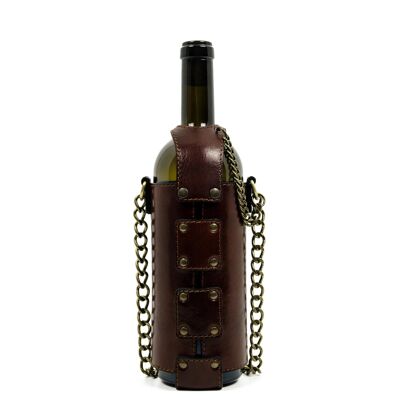 Leather Wine Tote - Saving Grapes