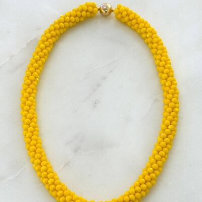 Chiara Yellow Summer Necklace